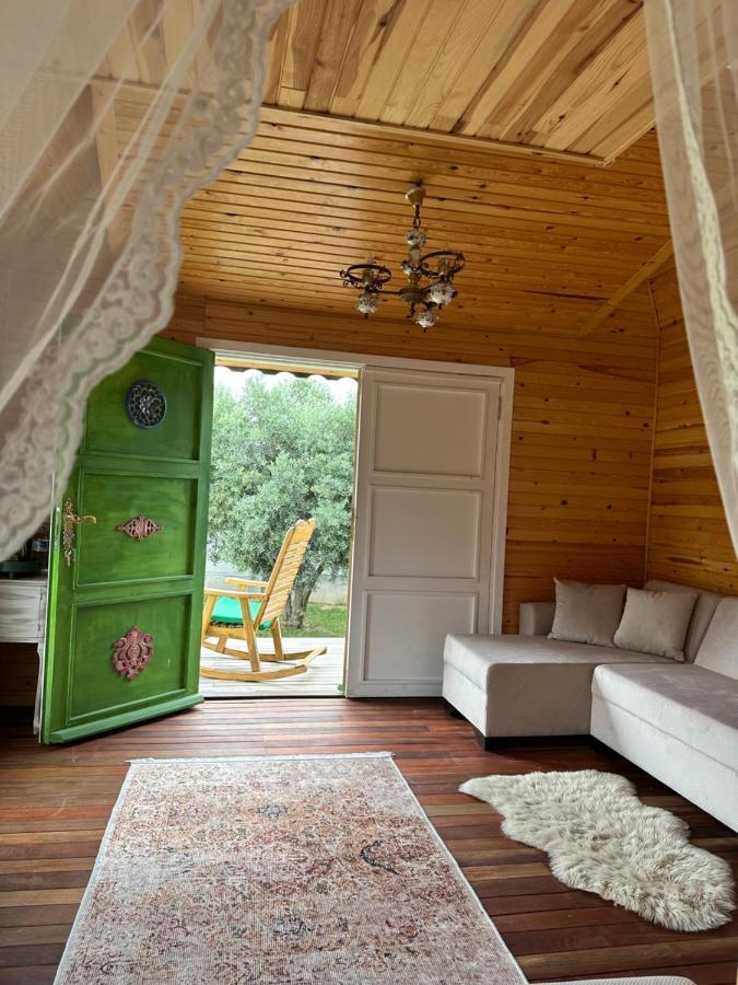 Seyyah Cafe Bungalows Aliaga Kültér fotó