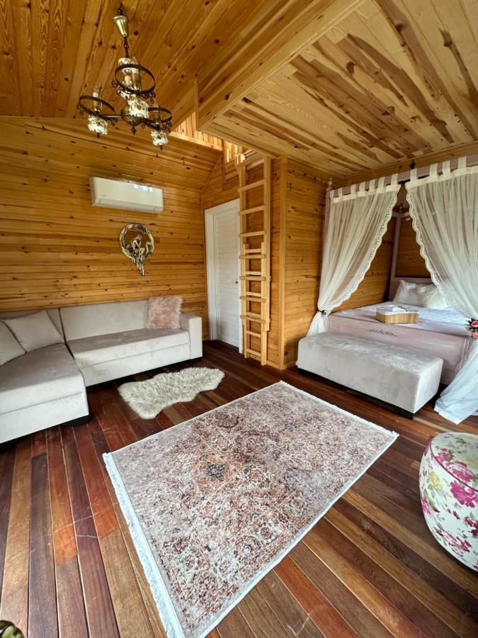 Seyyah Cafe Bungalows Aliaga Kültér fotó