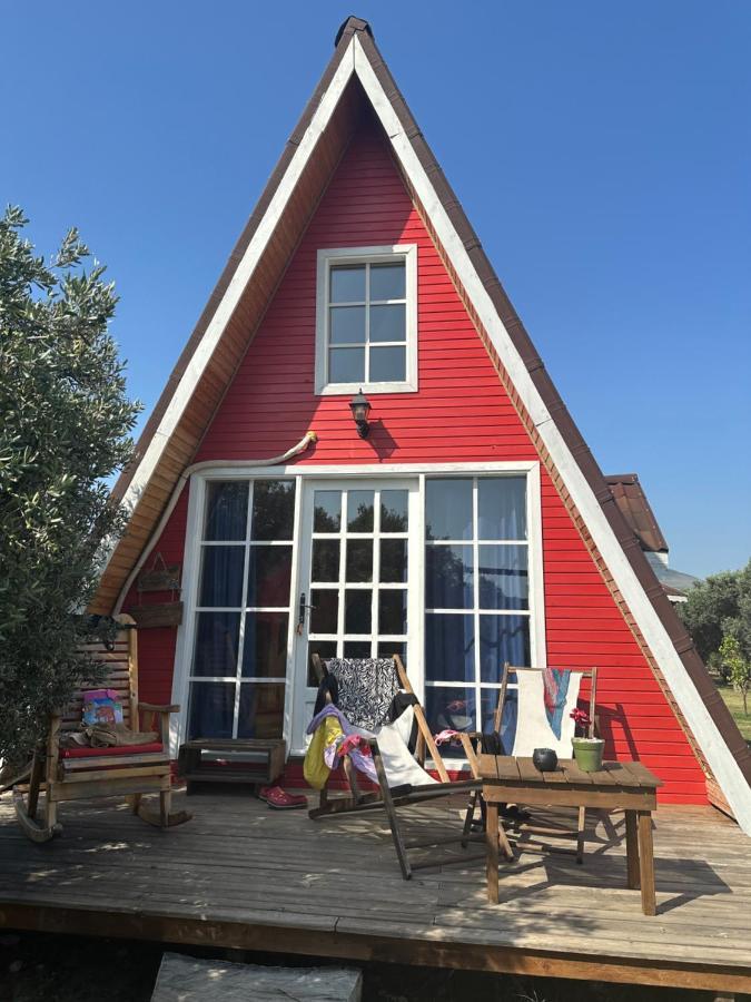 Seyyah Cafe Bungalows Aliaga Kültér fotó