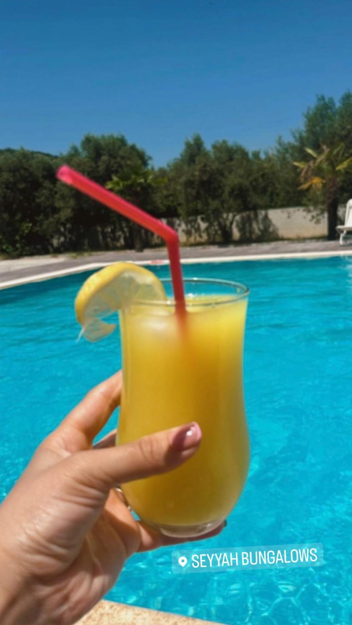 Seyyah Cafe Bungalows Aliaga Kültér fotó